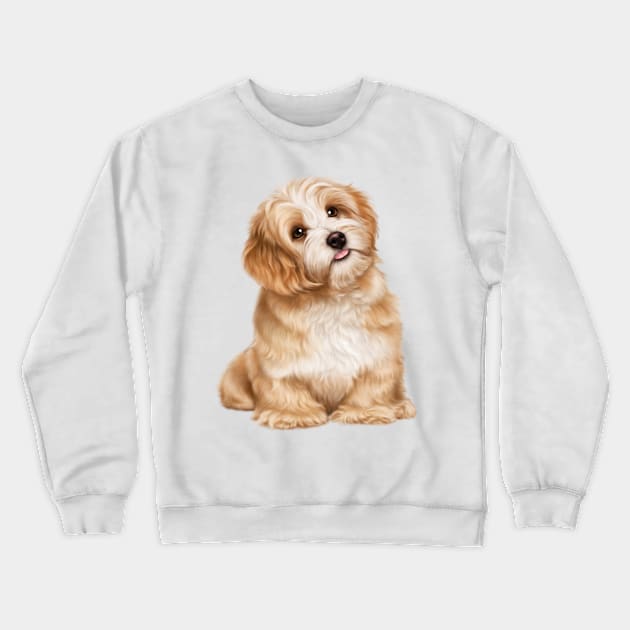 Cockapoo Dog Crewneck Sweatshirt by Pam069